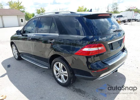 2015 Mercedes-Benz Ml 350 4Matic из США, поврежденный, VIN 4JGDA5HB9FA603576